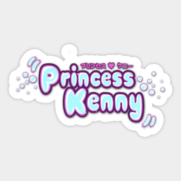 South Park - Princess Kenny Sticker by Xanderlee7